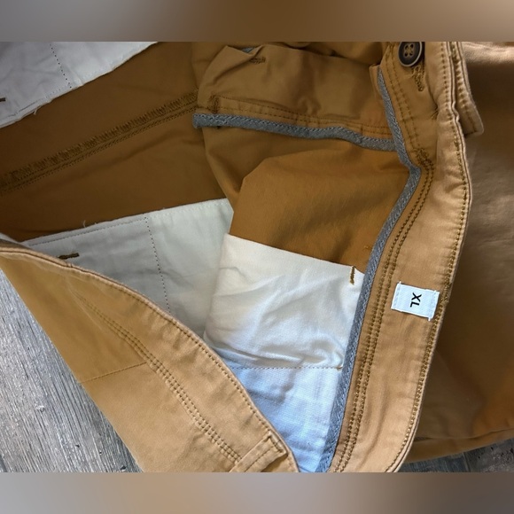 Jack & Jones Slim/Macro Shorts Mens XL tan casual chino shorts - Picture 5 of 6